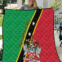 Saint Kitts and Nevis Quilt Country Above Self - Wonder Print Shop