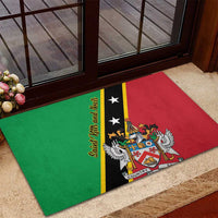Saint Kitts and Nevis Rubber Doormat Country Above Self - Wonder Print Shop