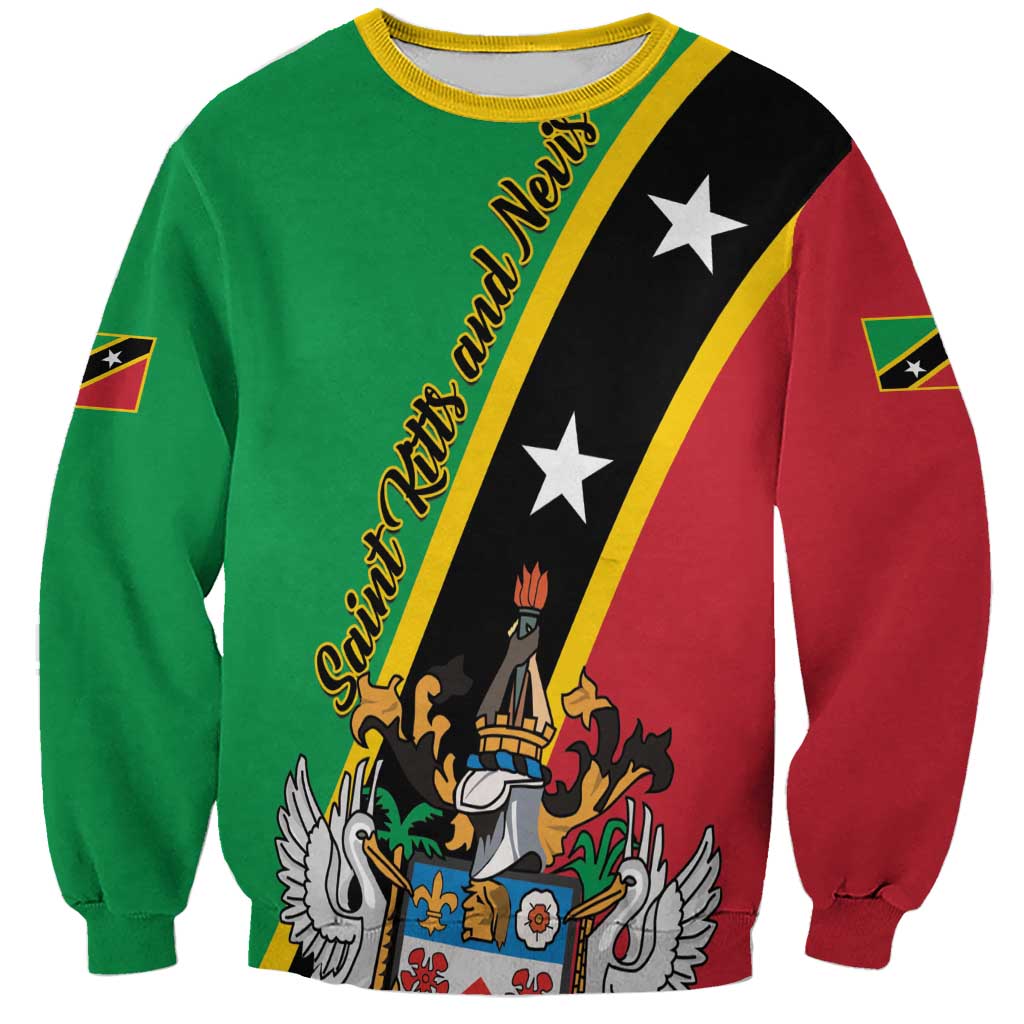 Saint Kitts and Nevis Sweatshirt Country Above Self - Wonder Print Shop