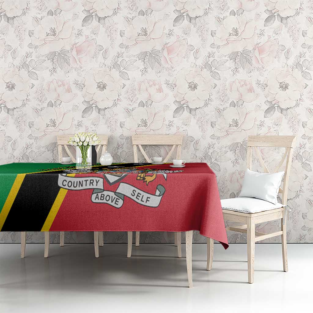 Saint Kitts and Nevis Tablecloth Country Above Self - Wonder Print Shop