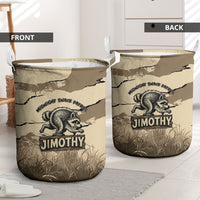 Jimothy the Raccoon Laundry Basket Midnight Snack Patrol