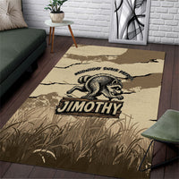 Jimothy the Raccoon Area Rug Midnight Snack Patrol