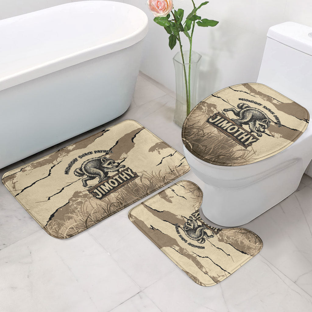 Jimothy the Raccoon Bathroom Set Midnight Snack Patrol