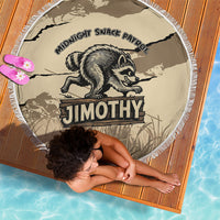 Jimothy the Raccoon Beach Blanket Midnight Snack Patrol