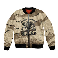 Personalized Jimothy the Raccoon Bomber Jacket Midnight Snack Patrol