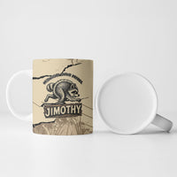 Personalized Jimothy the Raccoon Ceramic Mug Midnight Snack Patrol
