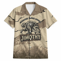 Personalized Jimothy the Raccoon Hawaiian Shirt Midnight Snack Patrol