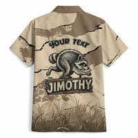 Personalized Jimothy the Raccoon Hawaiian Shirt Midnight Snack Patrol