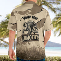 Personalized Jimothy the Raccoon Hawaiian Shirt Midnight Snack Patrol