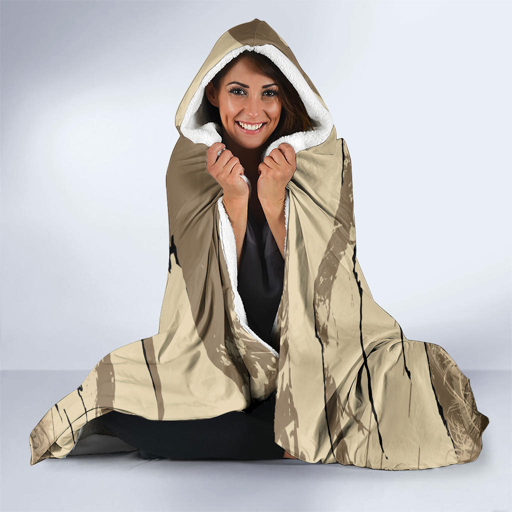 Jimothy the Raccoon Hooded Blanket Midnight Snack Patrol