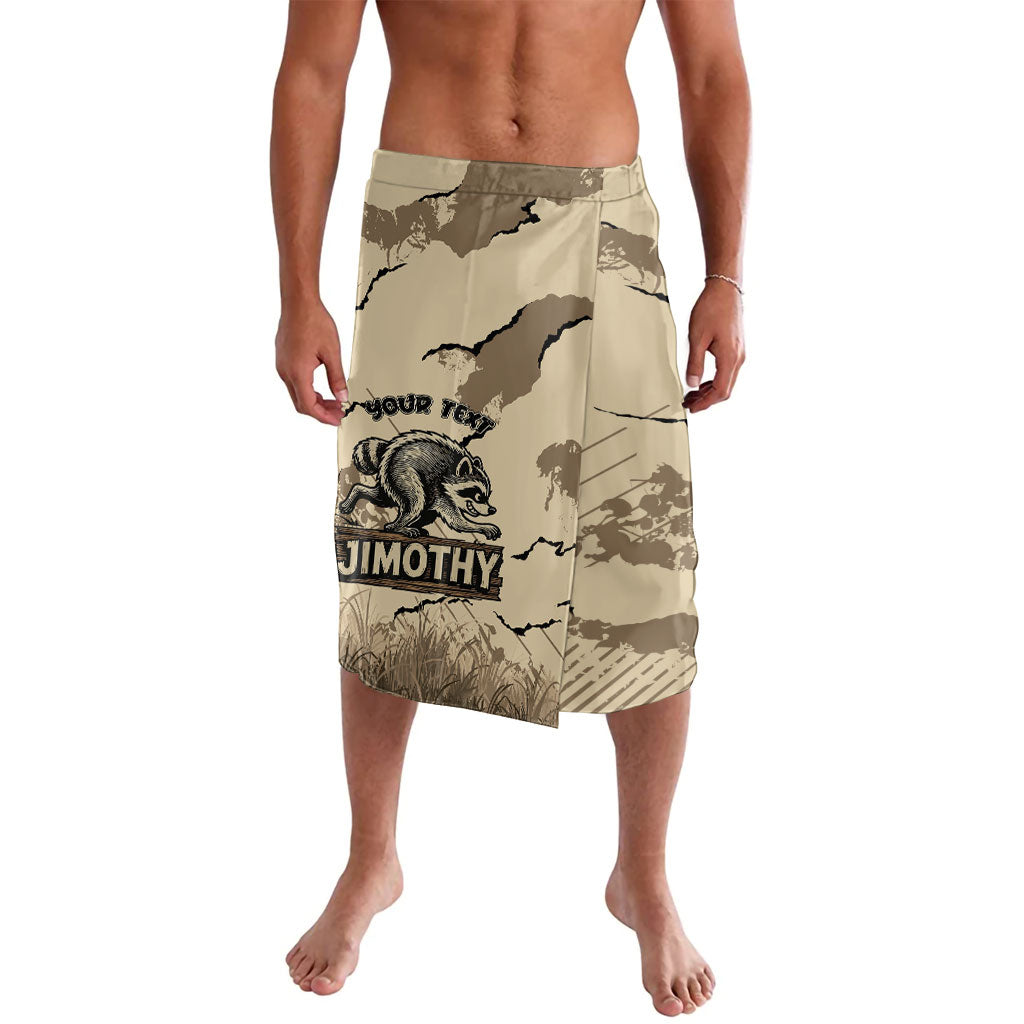Personalized Jimothy the Raccoon Lavalava Midnight Snack Patrol