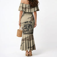 Personalized Jimothy the Raccoon Mermaid Dress Midnight Snack Patrol