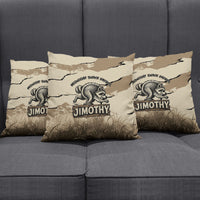Jimothy the Raccoon Pillow Cover Midnight Snack Patrol