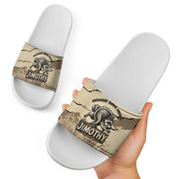 Jimothy the Raccoon Slide Sandals Midnight Snack Patrol