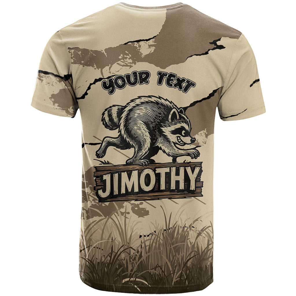 Personalized Jimothy the Raccoon T Shirt Midnight Snack Patrol