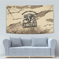 Jimothy the Raccoon Tapestry Midnight Snack Patrol