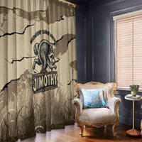 Jimothy the Raccoon Window Curtain Midnight Snack Patrol