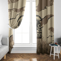 Jimothy the Raccoon Window Curtain Midnight Snack Patrol