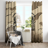 Jimothy the Raccoon Window Curtain Midnight Snack Patrol