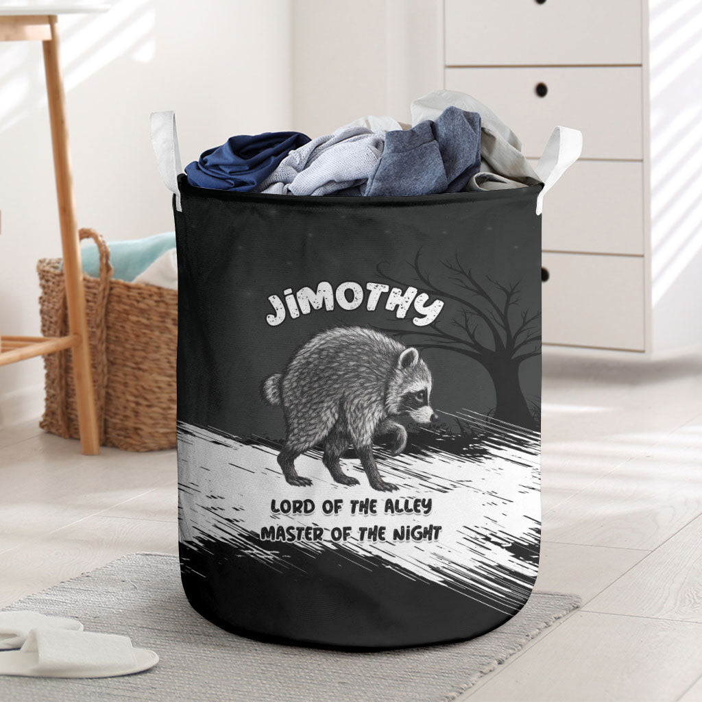 Jimothy Raccoon Seattle 2026 Laundry Basket Lord Of The Alley Master Of The Night