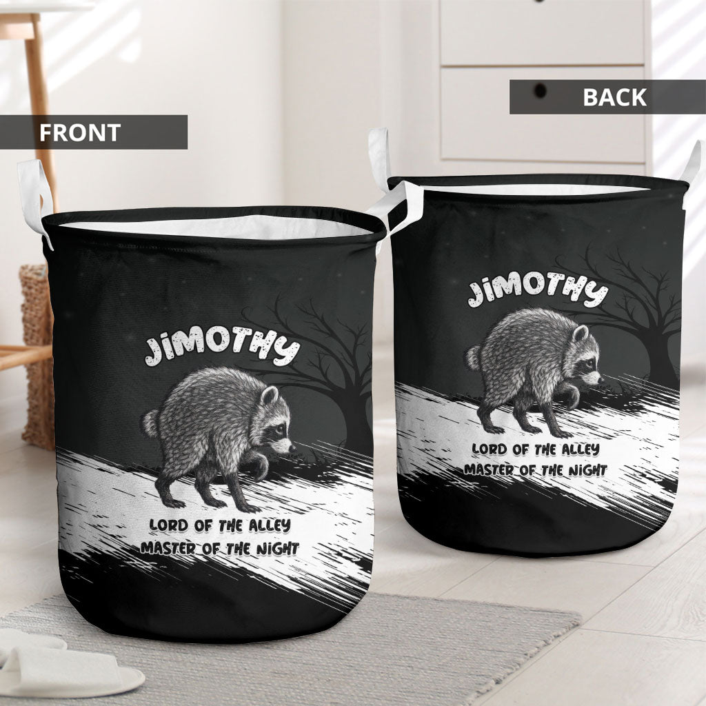 Jimothy Raccoon Seattle 2026 Laundry Basket Lord Of The Alley Master Of The Night