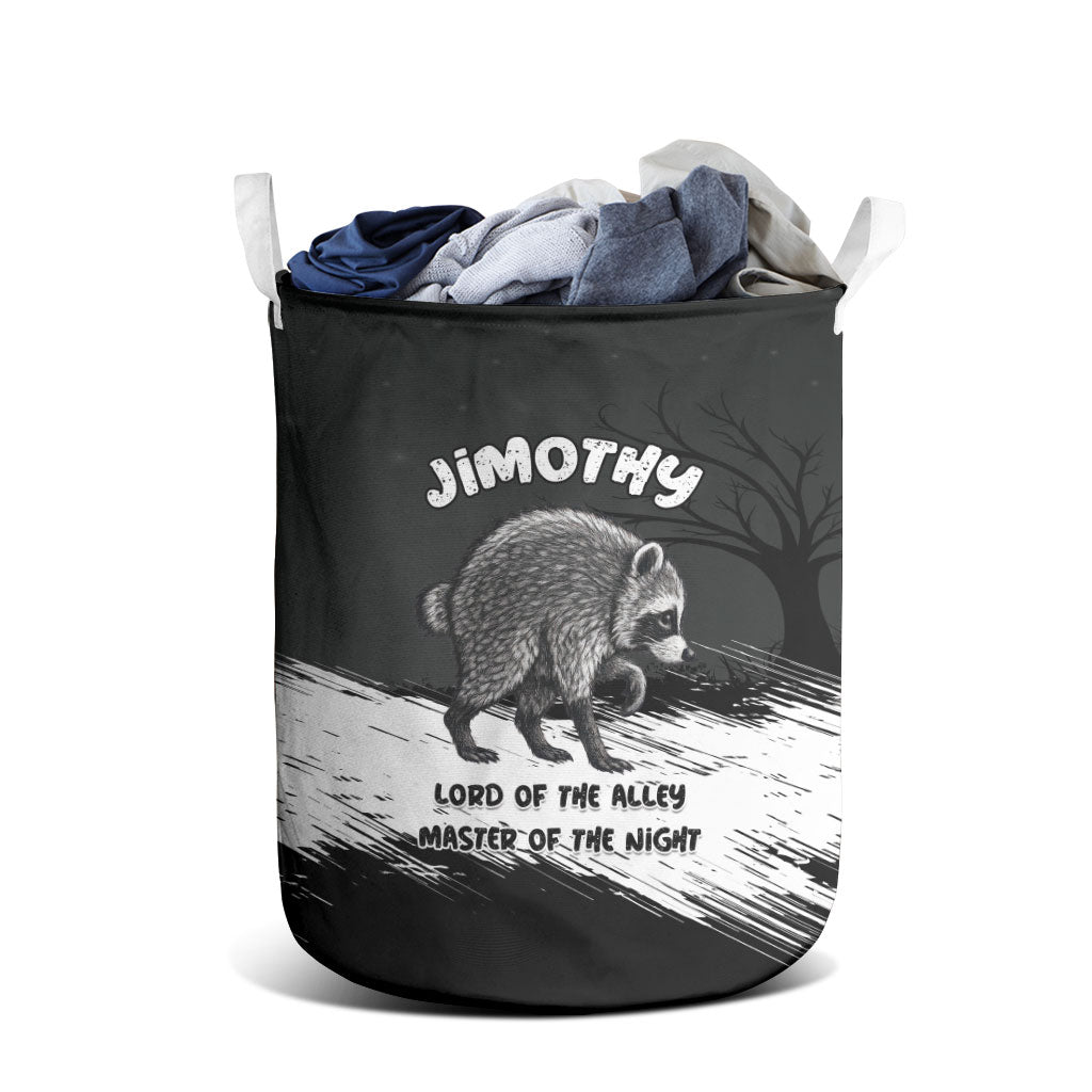 Jimothy Raccoon Seattle 2026 Laundry Basket Lord Of The Alley Master Of The Night