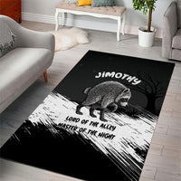 Jimothy Raccoon Seattle 2026 Area Rug Lord Of The Alley Master Of The Night