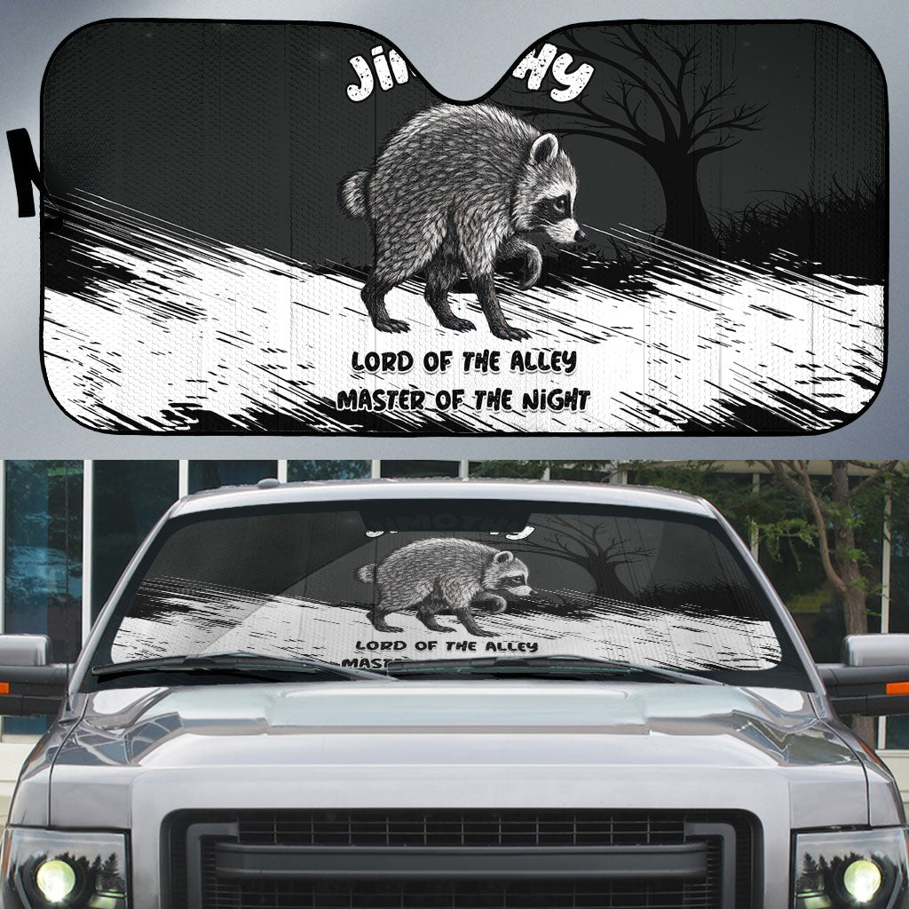 Jimothy Raccoon Seattle 2026 Auto Sun Shade Lord Of The Alley Master Of The Night