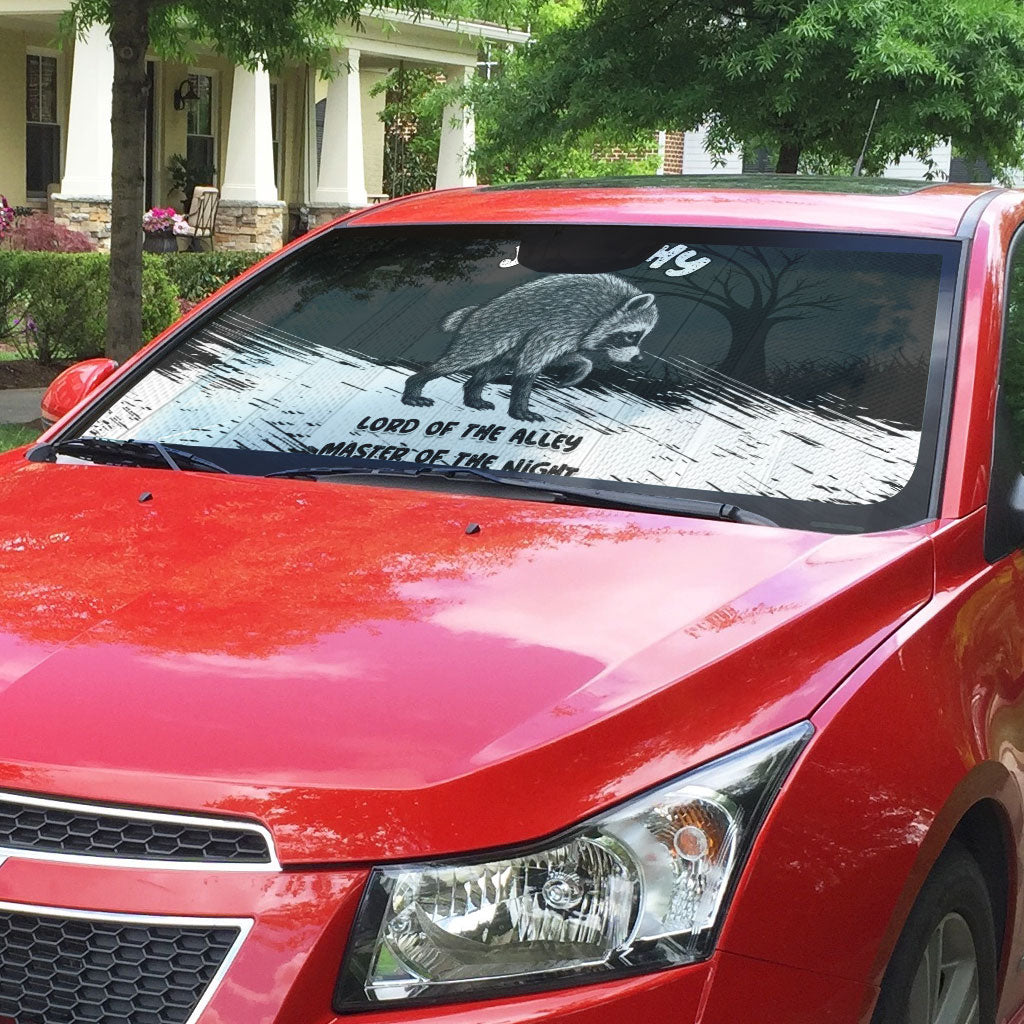 Jimothy Raccoon Seattle 2026 Auto Sun Shade Lord Of The Alley Master Of The Night