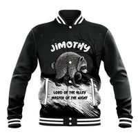 Personalized Jimothy Raccoon Seattle 2026 Baseball Jacket Lord Of The Alley Master Of The Night