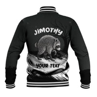 Personalized Jimothy Raccoon Seattle 2026 Baseball Jacket Lord Of The Alley Master Of The Night