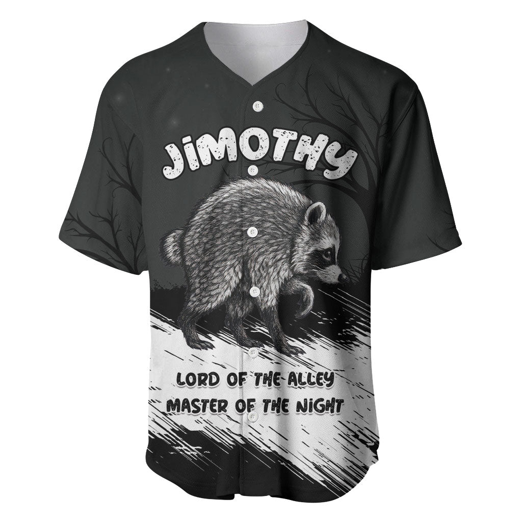 Personalized Jimothy Raccoon Seattle 2026 Baseball Jersey Lord Of The Alley Master Of The Night