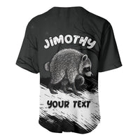 Personalized Jimothy Raccoon Seattle 2026 Baseball Jersey Lord Of The Alley Master Of The Night