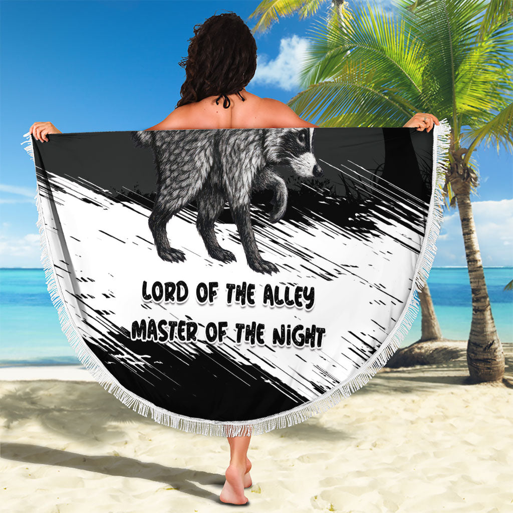 Jimothy Raccoon Seattle 2026 Beach Blanket Lord Of The Alley Master Of The Night