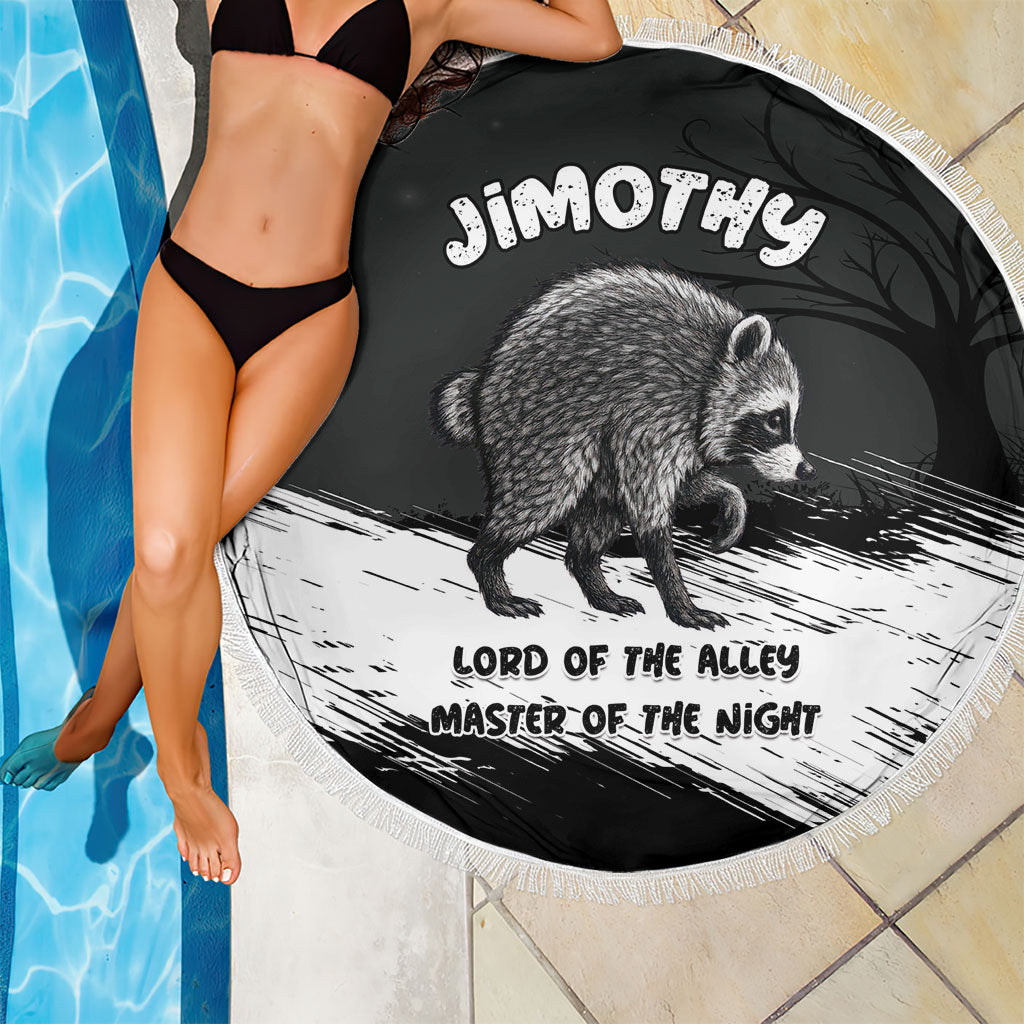 Jimothy Raccoon Seattle 2026 Beach Blanket Lord Of The Alley Master Of The Night