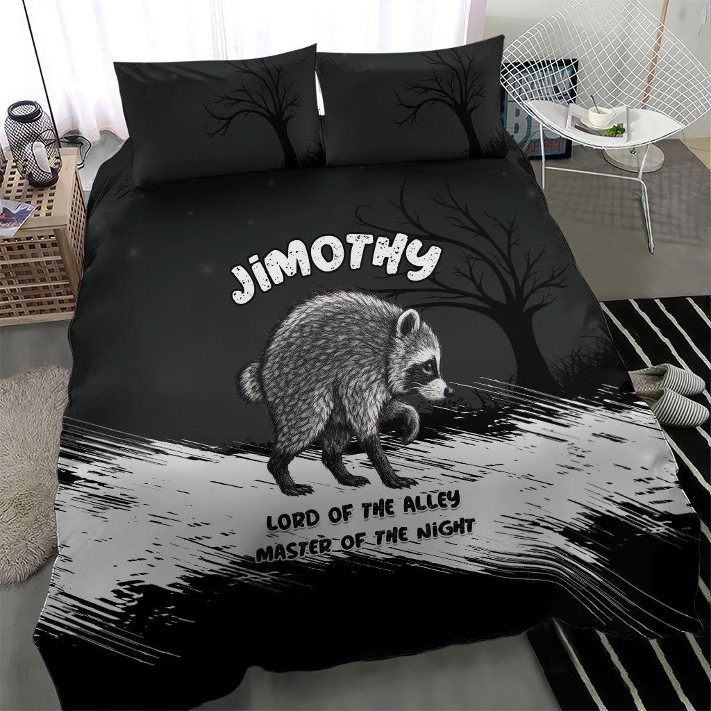 Jimothy Raccoon Seattle 2026 Bedding Set Lord Of The Alley Master Of The Night