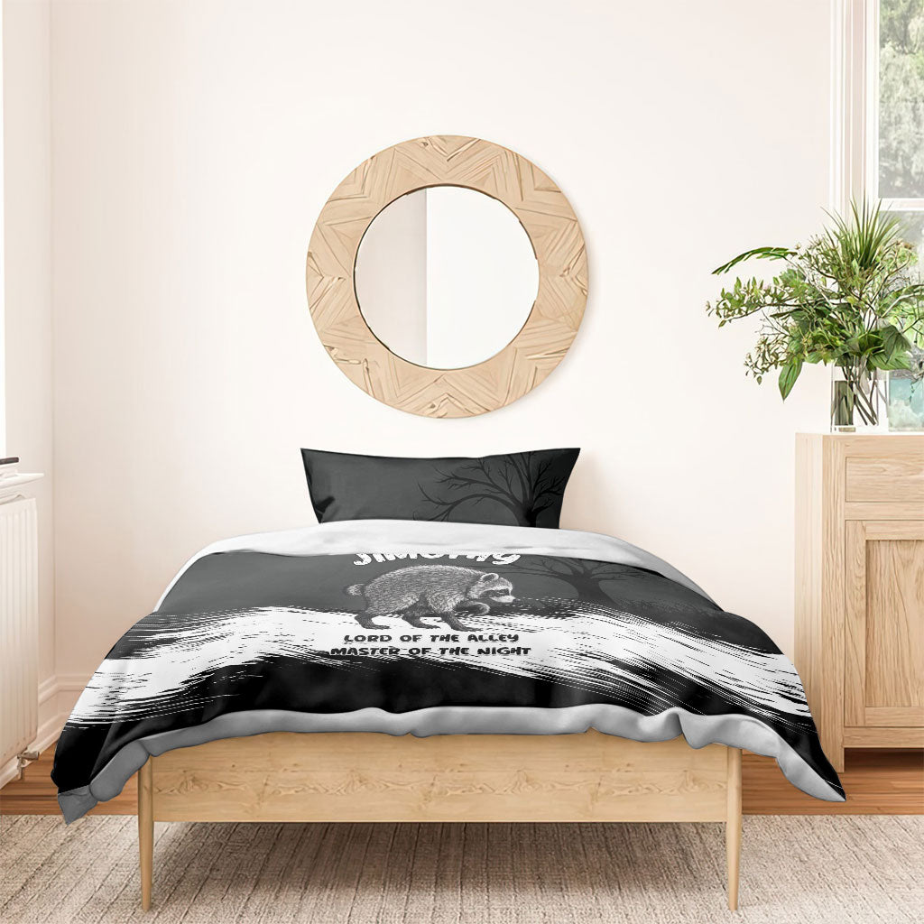 Jimothy Raccoon Seattle 2026 Bedding Set Lord Of The Alley Master Of The Night