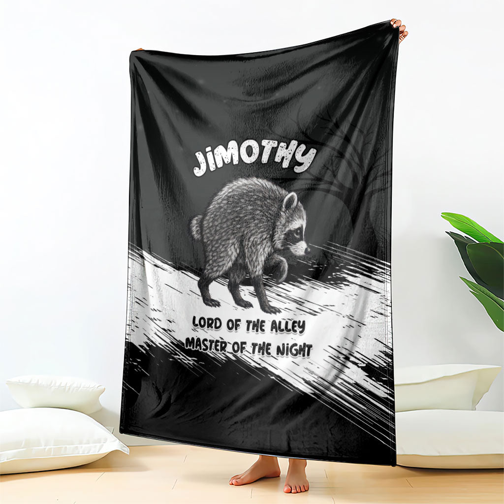 Jimothy Raccoon Seattle 2026 Blanket Lord Of The Alley Master Of The Night