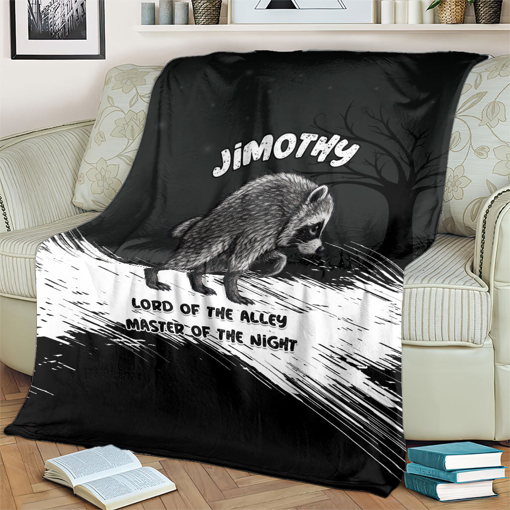 Jimothy Raccoon Seattle 2026 Blanket Lord Of The Alley Master Of The Night