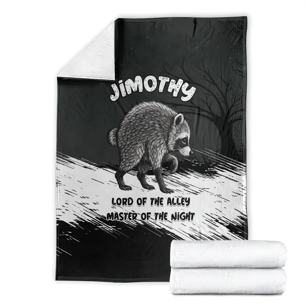 Jimothy Raccoon Seattle 2026 Blanket Lord Of The Alley Master Of The Night
