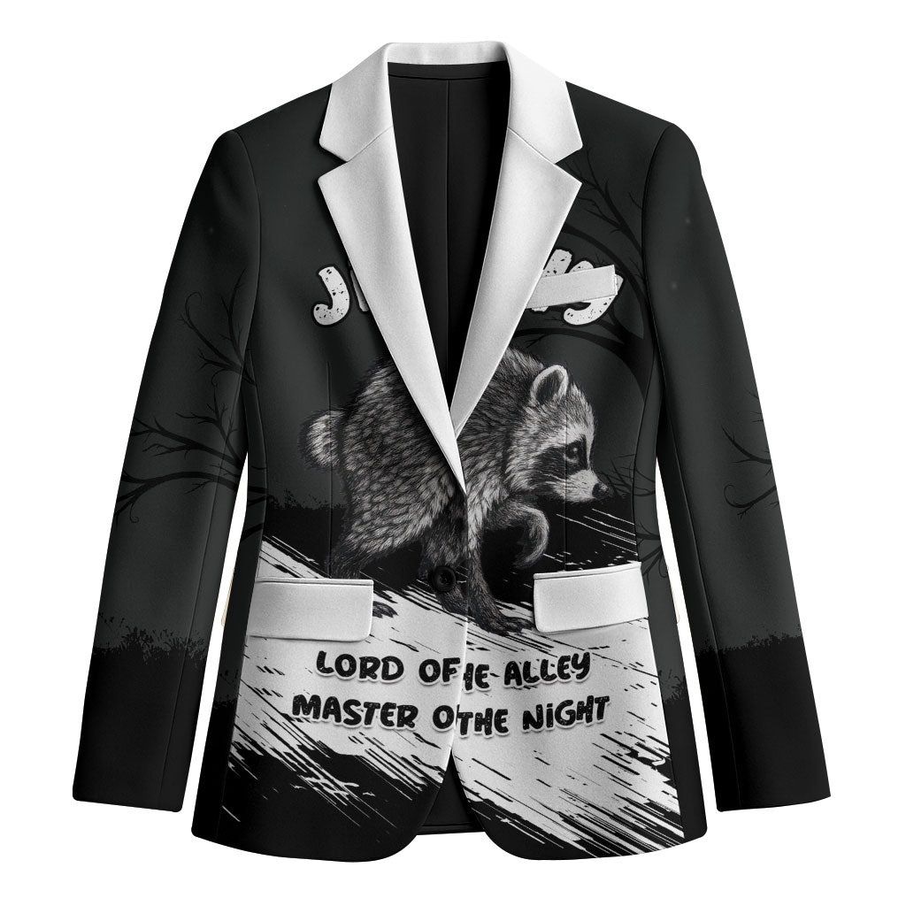 Personalized Jimothy Raccoon Seattle 2026 Blazer Lord Of The Alley Master Of The Night