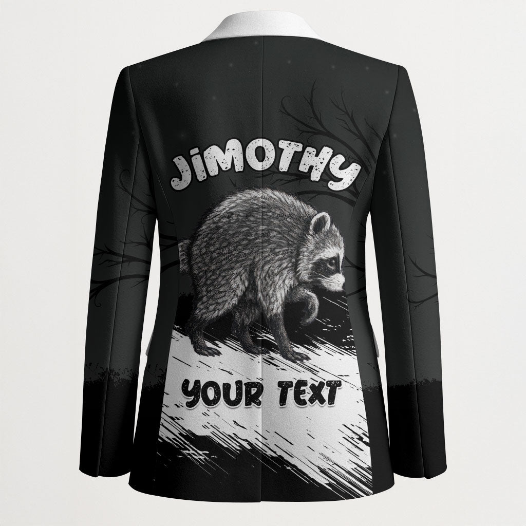 Personalized Jimothy Raccoon Seattle 2026 Blazer Lord Of The Alley Master Of The Night
