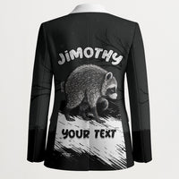 Personalized Jimothy Raccoon Seattle 2026 Blazer Lord Of The Alley Master Of The Night