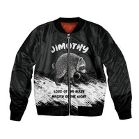 Personalized Jimothy Raccoon Seattle 2026 Bomber Jacket Lord Of The Alley Master Of The Night
