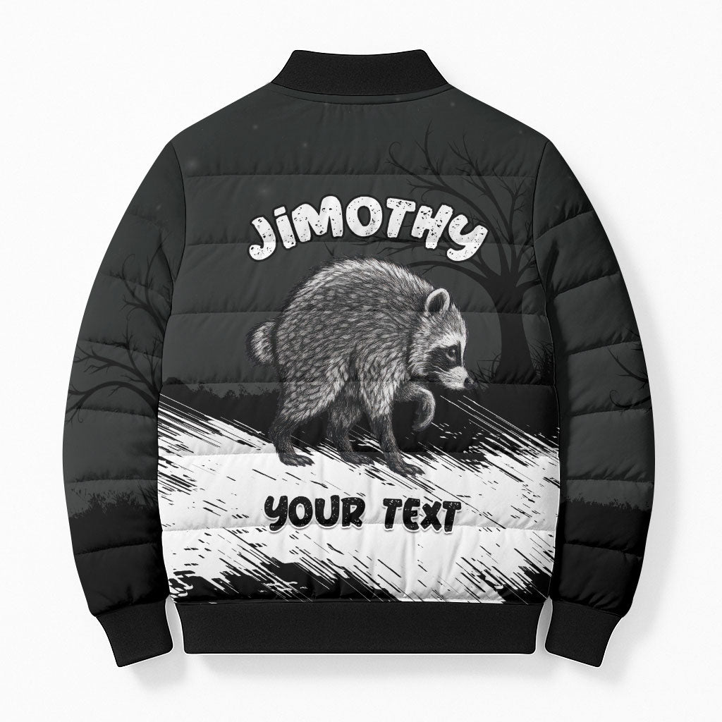 Personalized Jimothy Raccoon Seattle 2026 Bomber Puffer Jacket Lord Of The Alley Master Of The Night