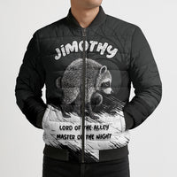Personalized Jimothy Raccoon Seattle 2026 Bomber Puffer Jacket Lord Of The Alley Master Of The Night
