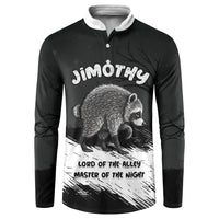 Personalized Jimothy Raccoon Seattle 2026 Button Sweatshirt Lord Of The Alley Master Of The Night