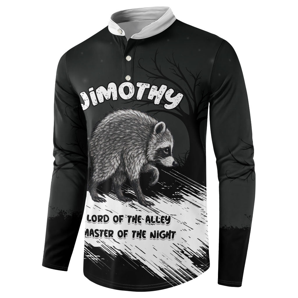 Personalized Jimothy Raccoon Seattle 2026 Button Sweatshirt Lord Of The Alley Master Of The Night