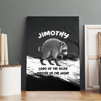 Jimothy Raccoon Seattle 2026 Canvas Wall Art Lord Of The Alley Master Of The Night