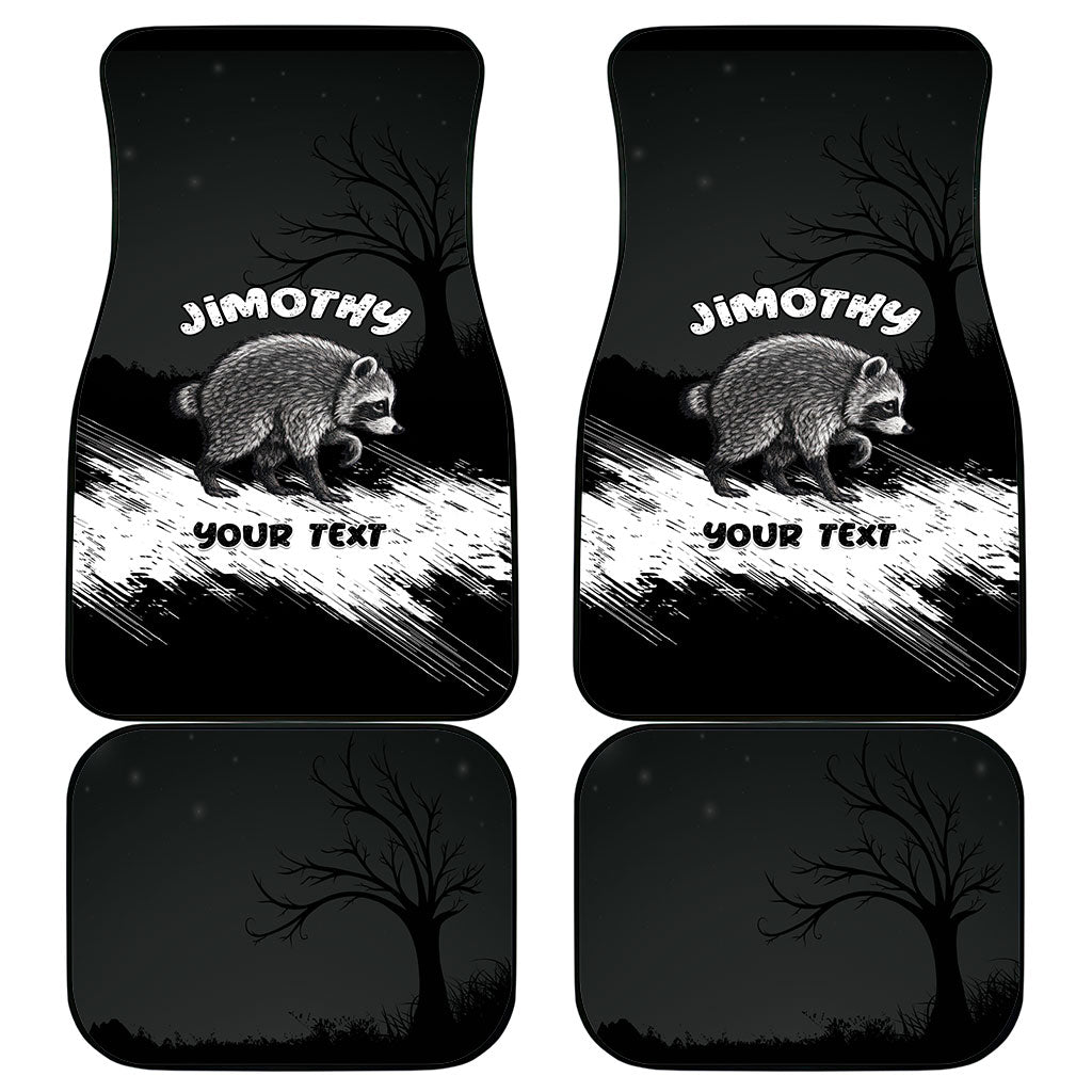 Personalized Jimothy Raccoon Seattle 2026 Car Mats Lord Of The Alley Master Of The Night